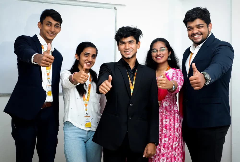 Group of students