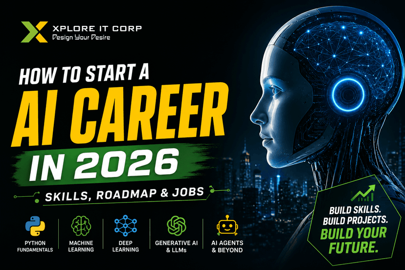 How to Start a Career in Artificial Intelligence in 2026: Skills, Roadmap & Jobs