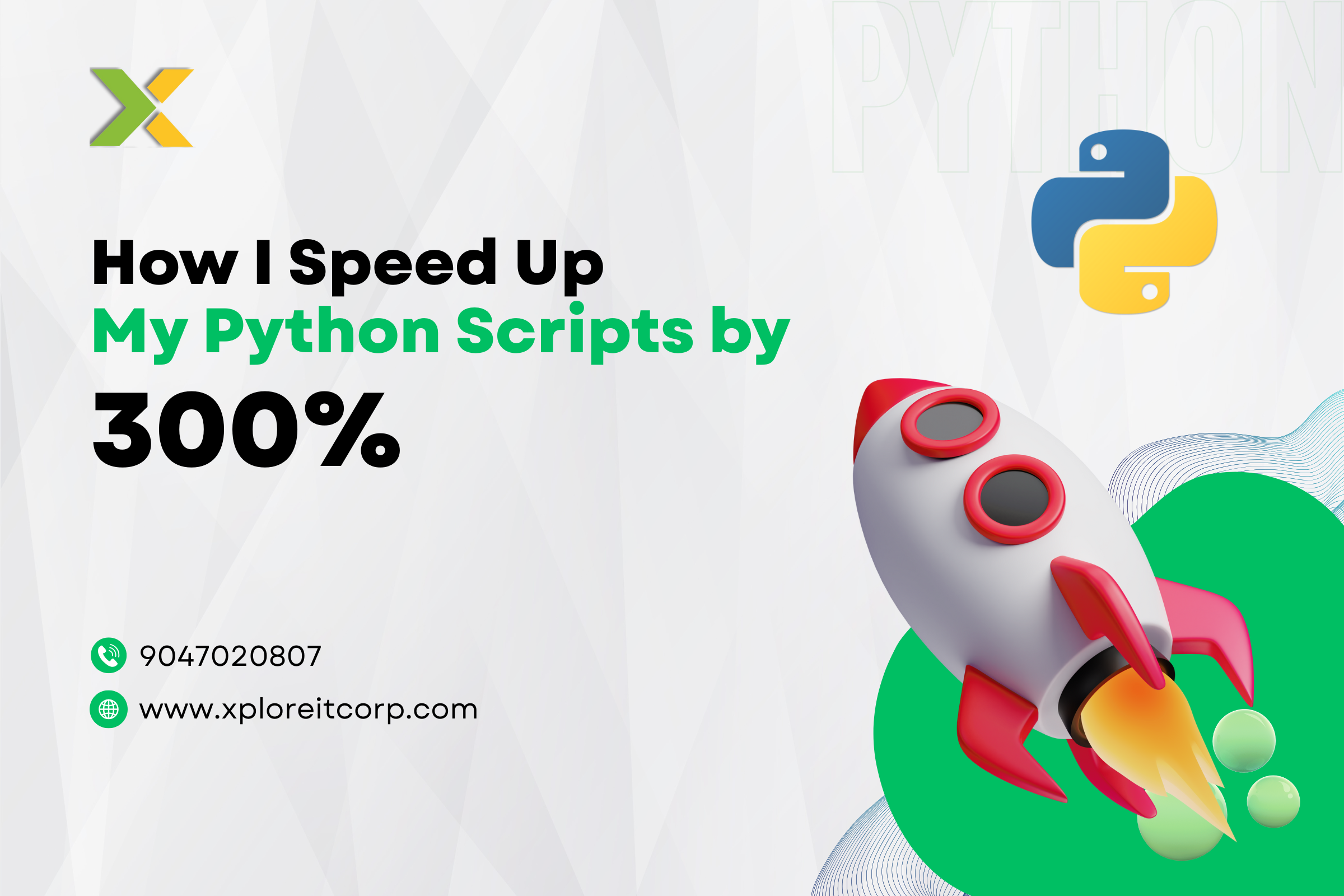 How I Speed Up My Python Scripts by 300%