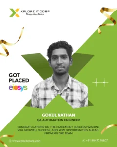 Gokul nathan - automation engineer