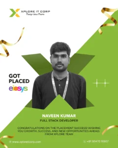 Naveen kumar - fullstack developer