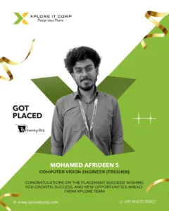 mohamed afrideen Computer vision engineer